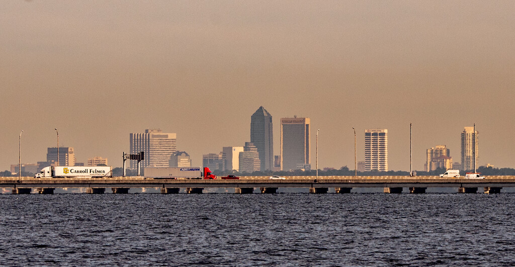 Jacksonville Florida Skyline! by rickster549