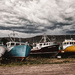 Lobster Boat Dry Dock by pdulis