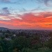 Sunset on Freiburg im Brisgau , Germany.  by cocobella
