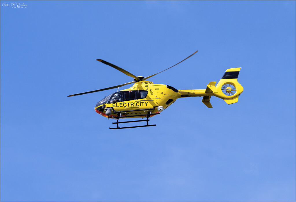 National Grid Helicopter by pcoulson