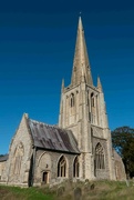 14th Oct 2023 - Blue sky and Church.