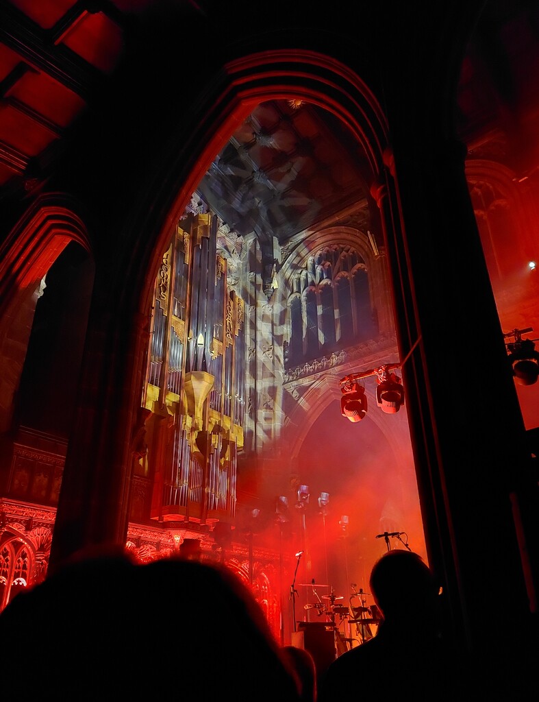 Manchester Cathedral before the Gary Numan concert started  by samcat