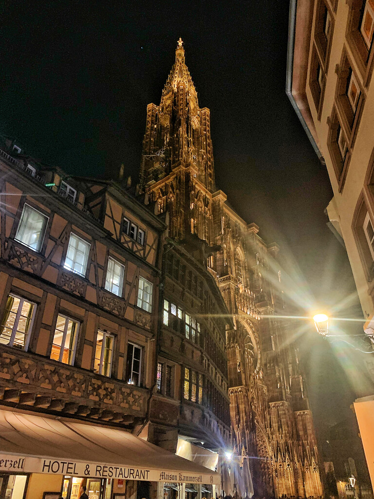 Strasbourg by night.  by cocobella