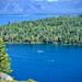 Emerald Bay Foreground, South Lake Tahoe Background by ososki