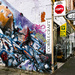 Street art brightens a grey Melbourne day by ankers70
