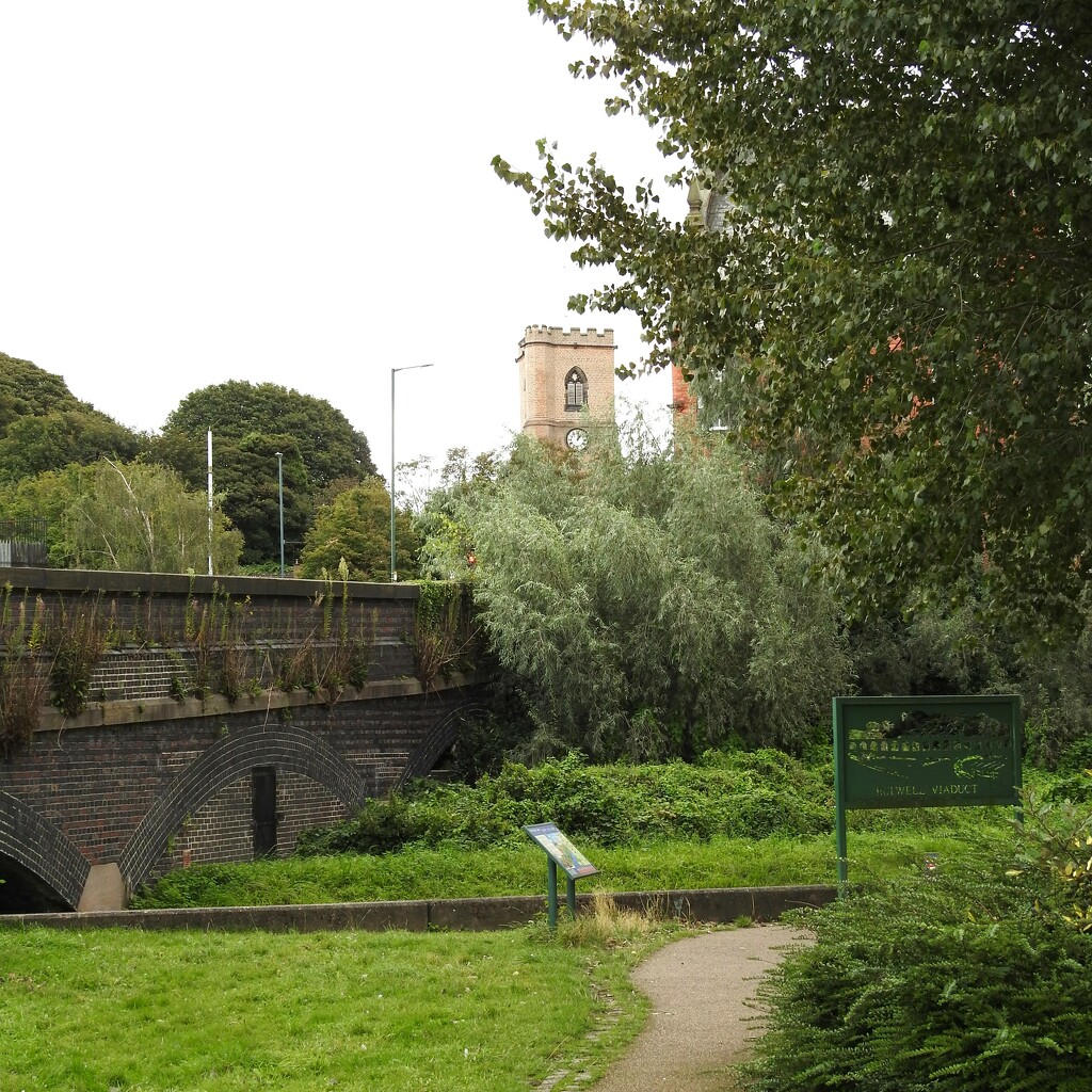 Bulwell, Bridge and Church by oldjosh