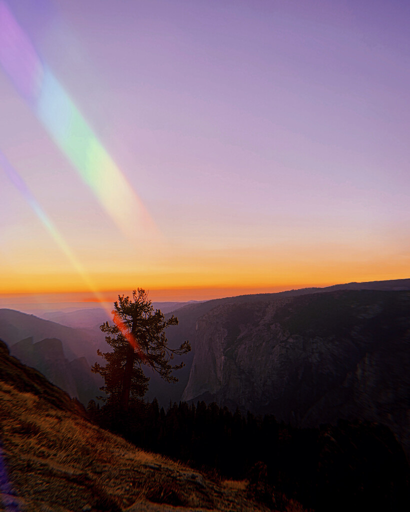 Sunsets in Yosemite  by layladolphin