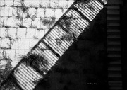 8th Oct 2023 - The shadow of the bridge's railing...