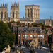 York Minster - taken from the City Walls. by lumpiniman