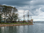 16th Oct 2023 - Mayflower Replica at Plymouth Rock