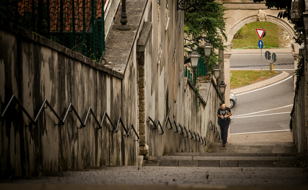 Scalette to Monte Berico by elza