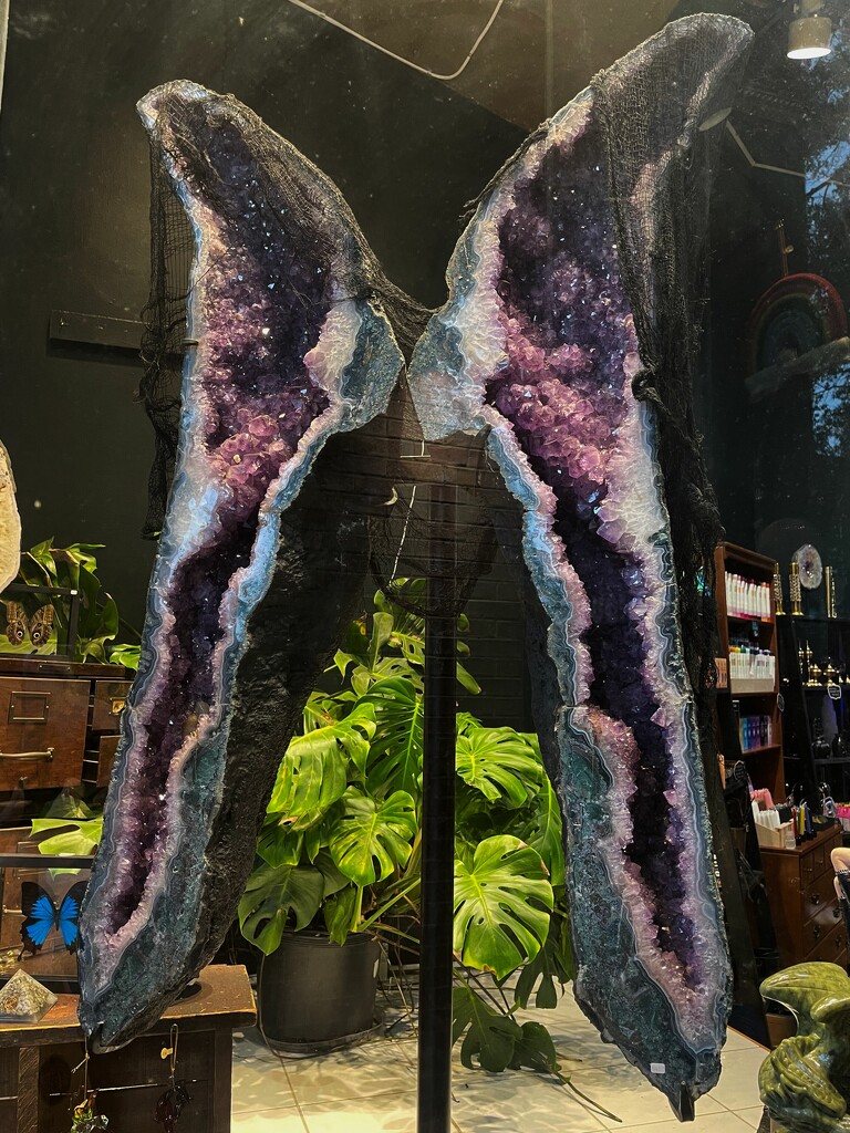 10 14 Butterfly Geode by sandlily