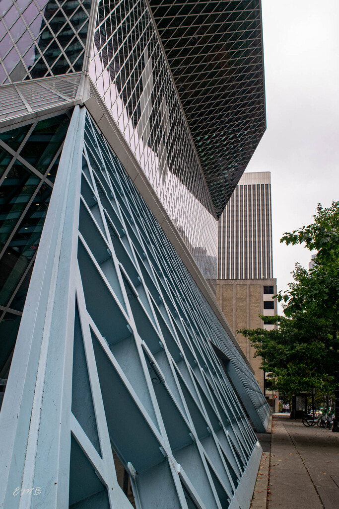 Seattle Public Library by theredcamera