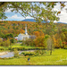 Overlooking the Church in Stowe, VT by lynne5477