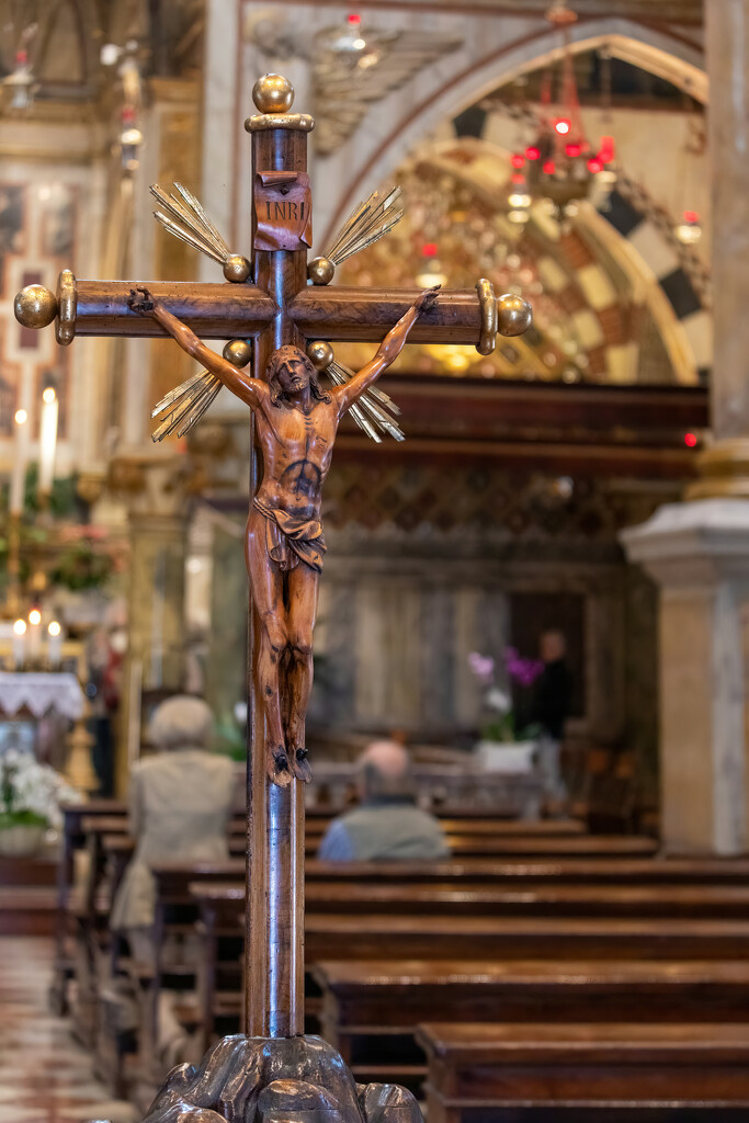 Inside the Sanctuary at Monte Berico by elza