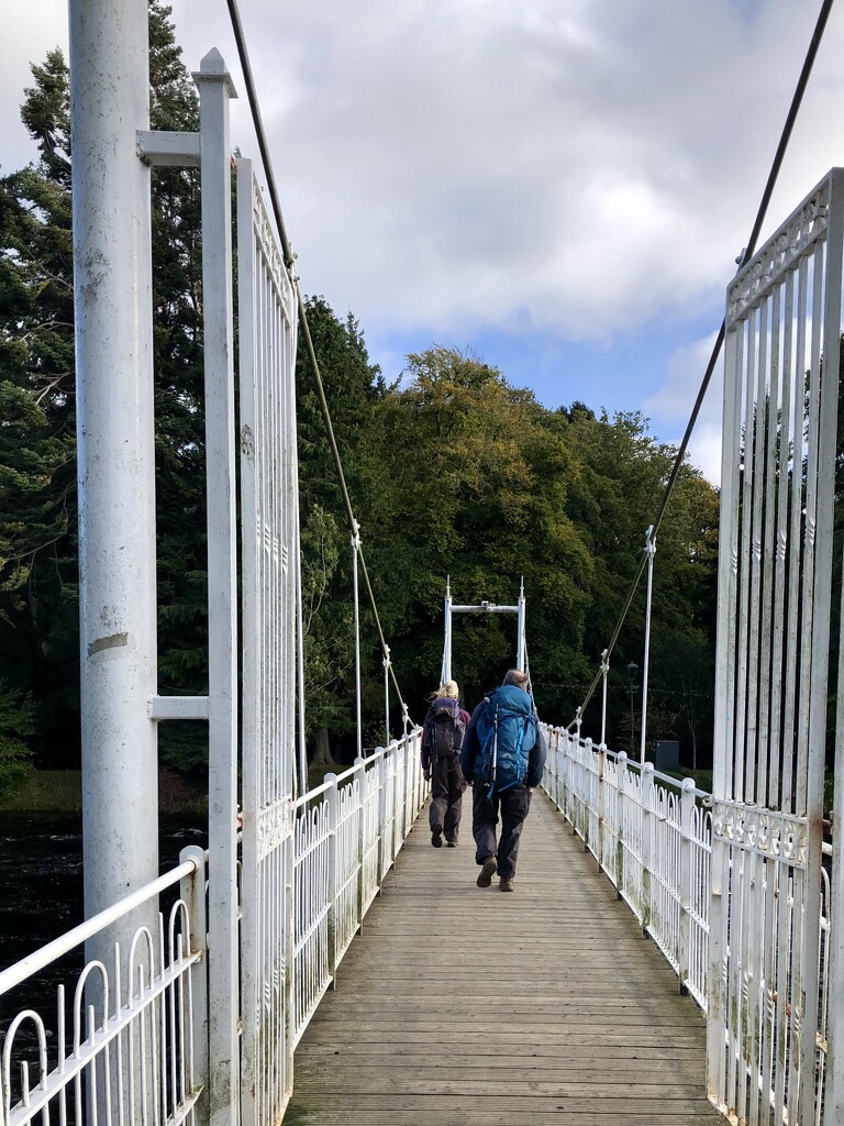 Crossing the bridge by clearlightskies