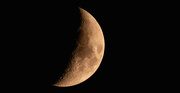 20th Oct 2023 - Tonight's Quarter Moon, or There-a-bouts!