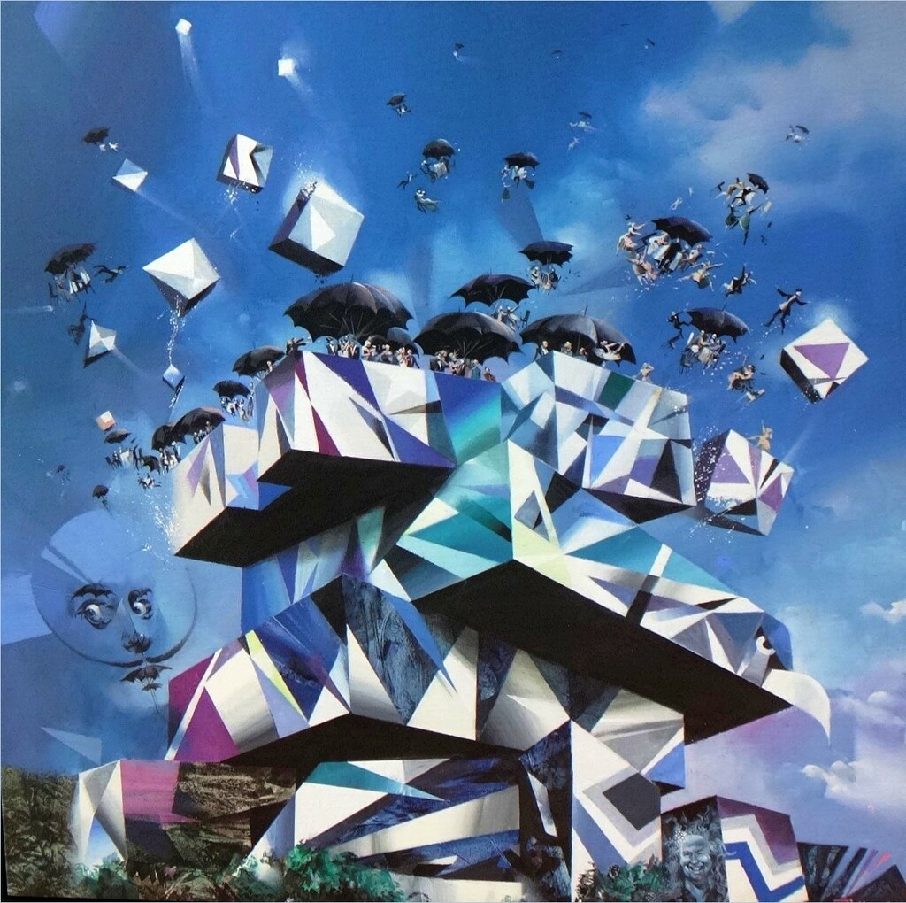 The Cube through the imagination of Charles Billich.... by robz