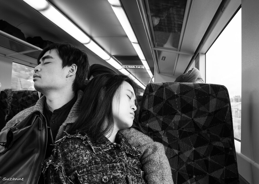 Asleep on the train by ankers70