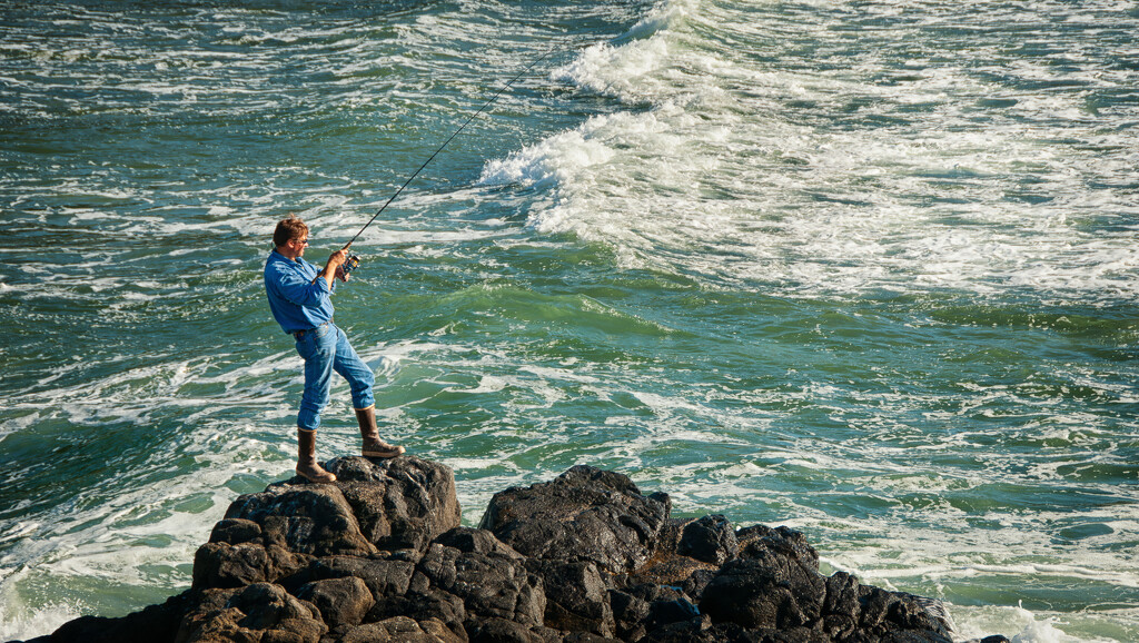 Surf Fishing ~ Oregon Coast by 365projectorgbilllaing