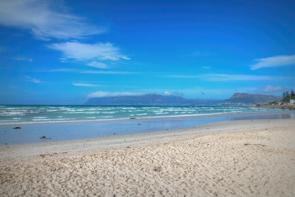 Looking across the False Bay by ludwigsdiana