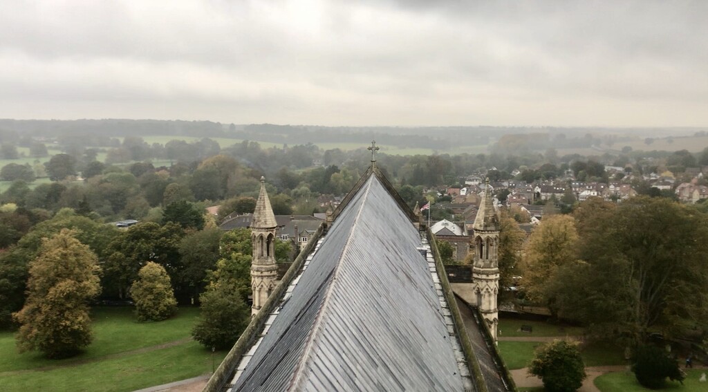 From the Top of St Alban’s Cathedral by foxes37