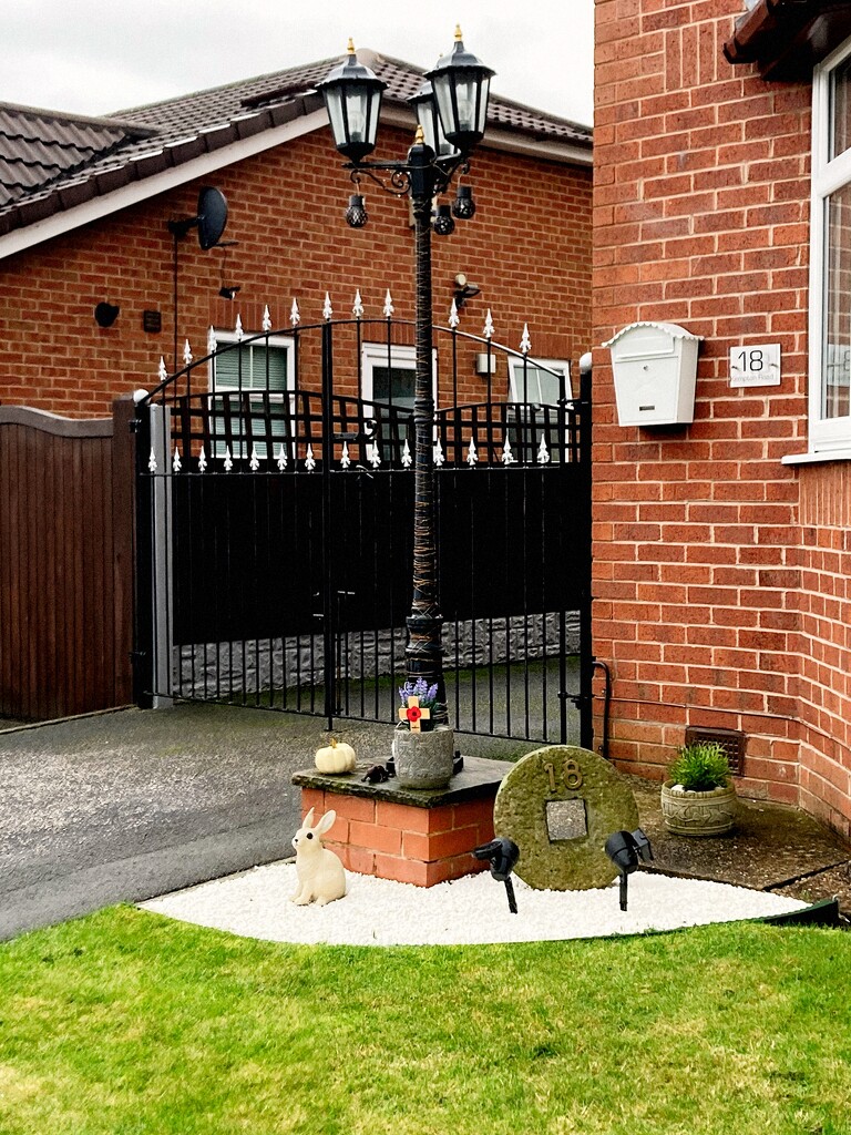 Garden memorial by allsop