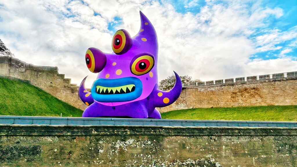 Monster in the Castle by carole_sandford
