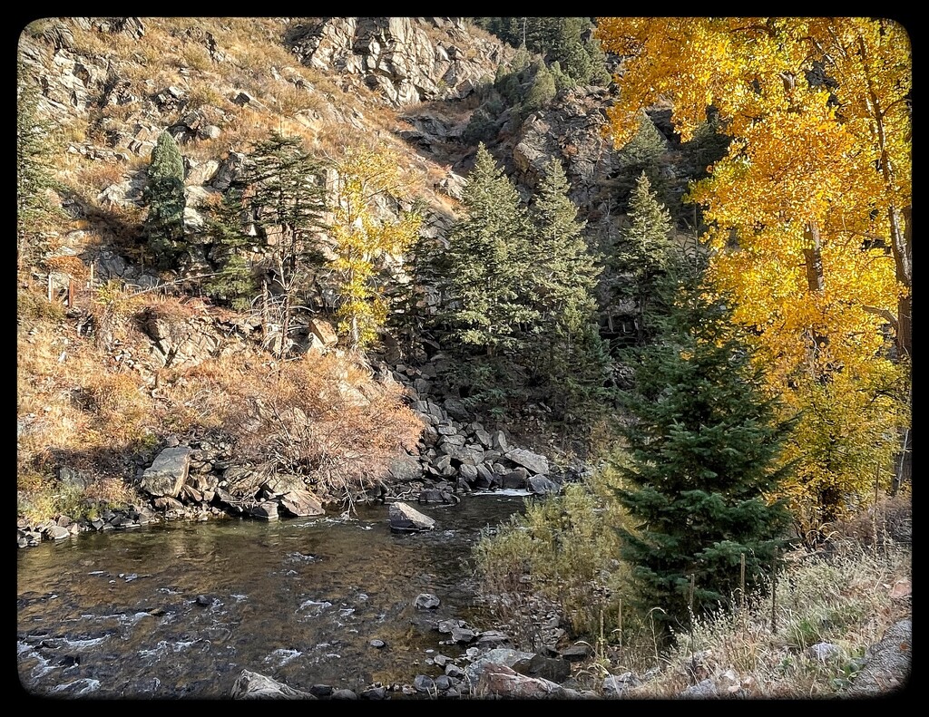 Clear Water Creek in Golden Colorado by eahopp