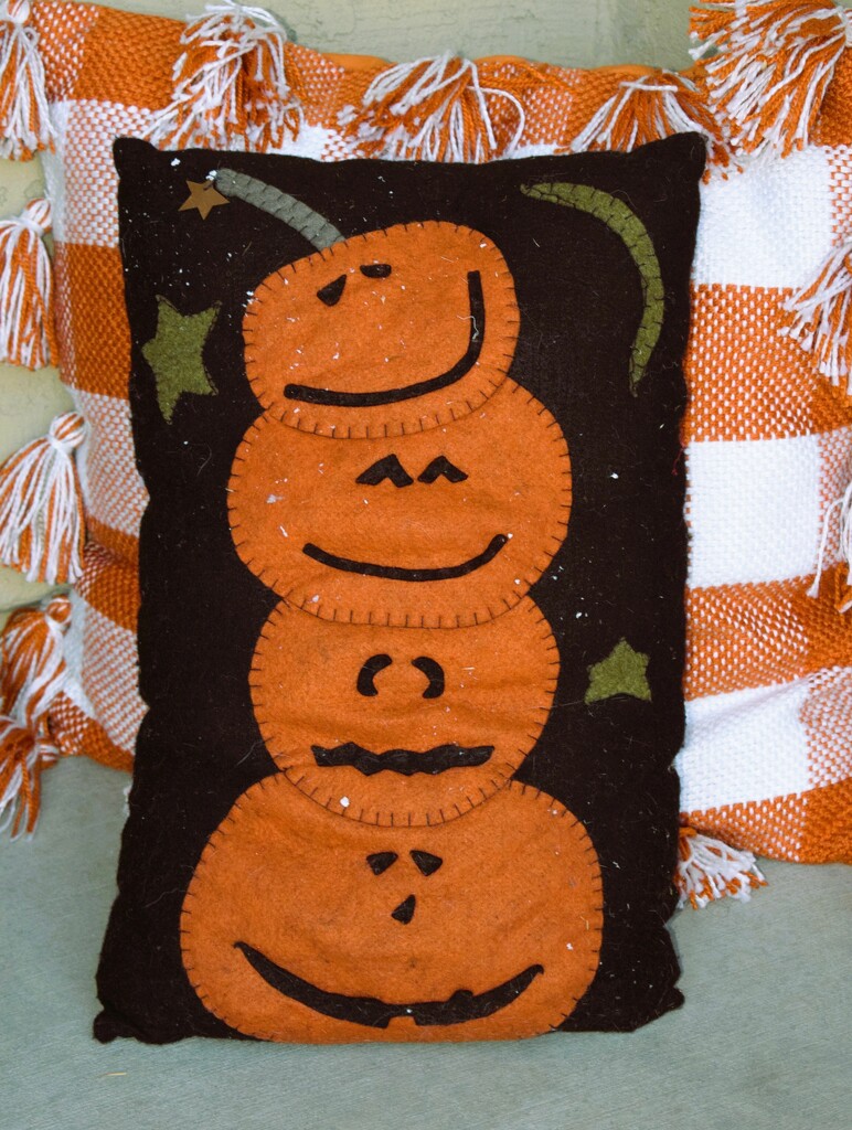 10 28 Pumpkin Pillow by sandlily