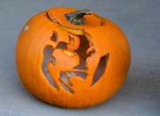 28th Oct 2023 - DSC_0778  Carved Pumpkin