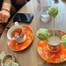Tea and apple sorbet lollipops.  by cocobella