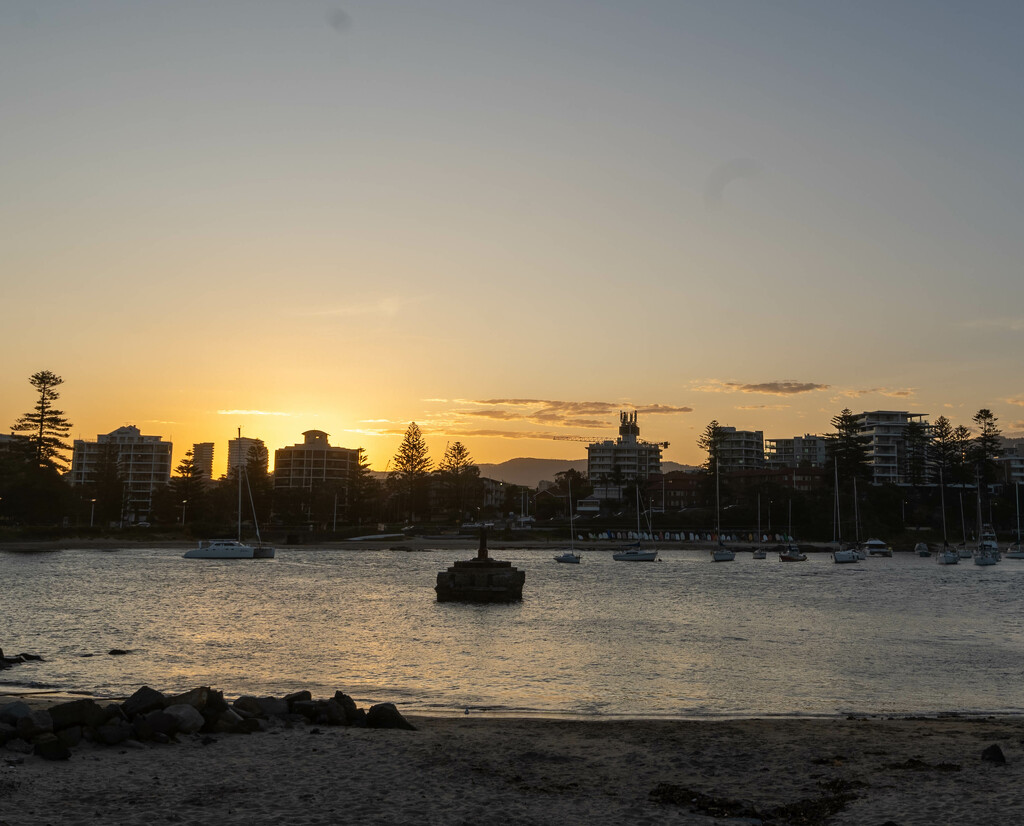 Sunset on the Harbour  by deidre