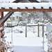 Snowy Backyard Vista by bjywamer