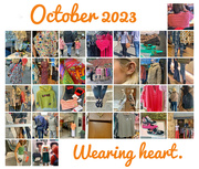 1st Nov 2023 - Wearing heart theme. 