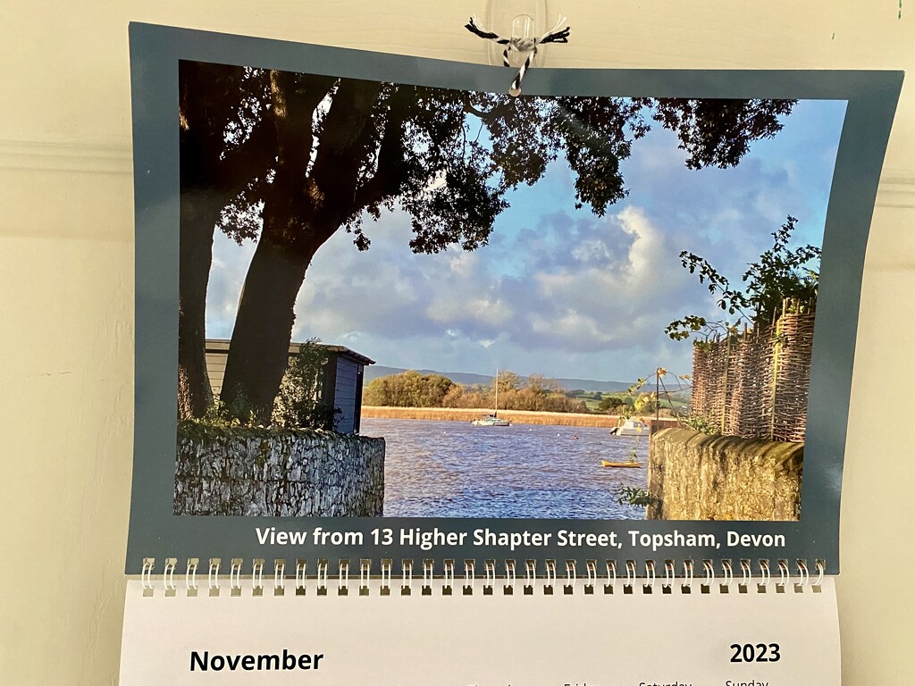 Another month, another calendar page by lizgooster