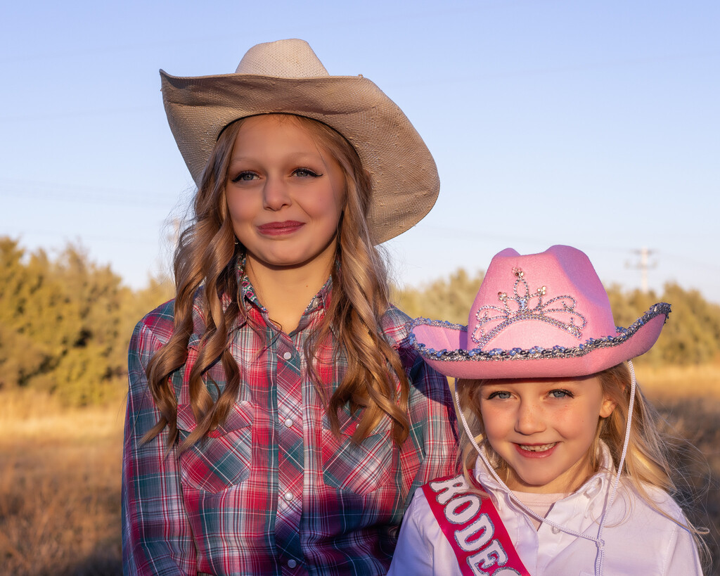 Rodeo Queen and Cowgirl by aecasey