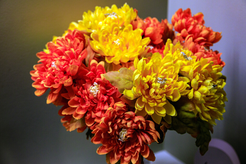 Bouquet of Seasonal Flowers by hjbenson