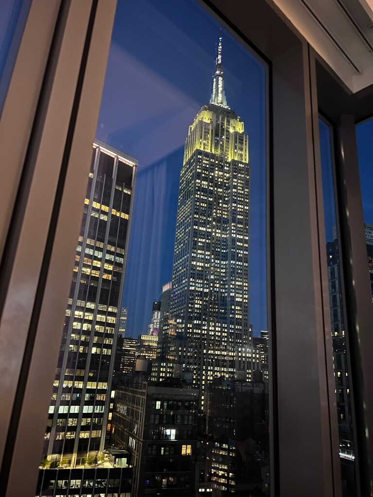 Window View - Empire State Building  by jin1x