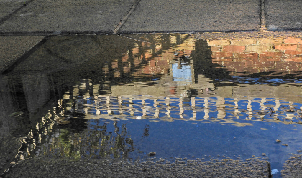 Patio puddle by tiaj1402