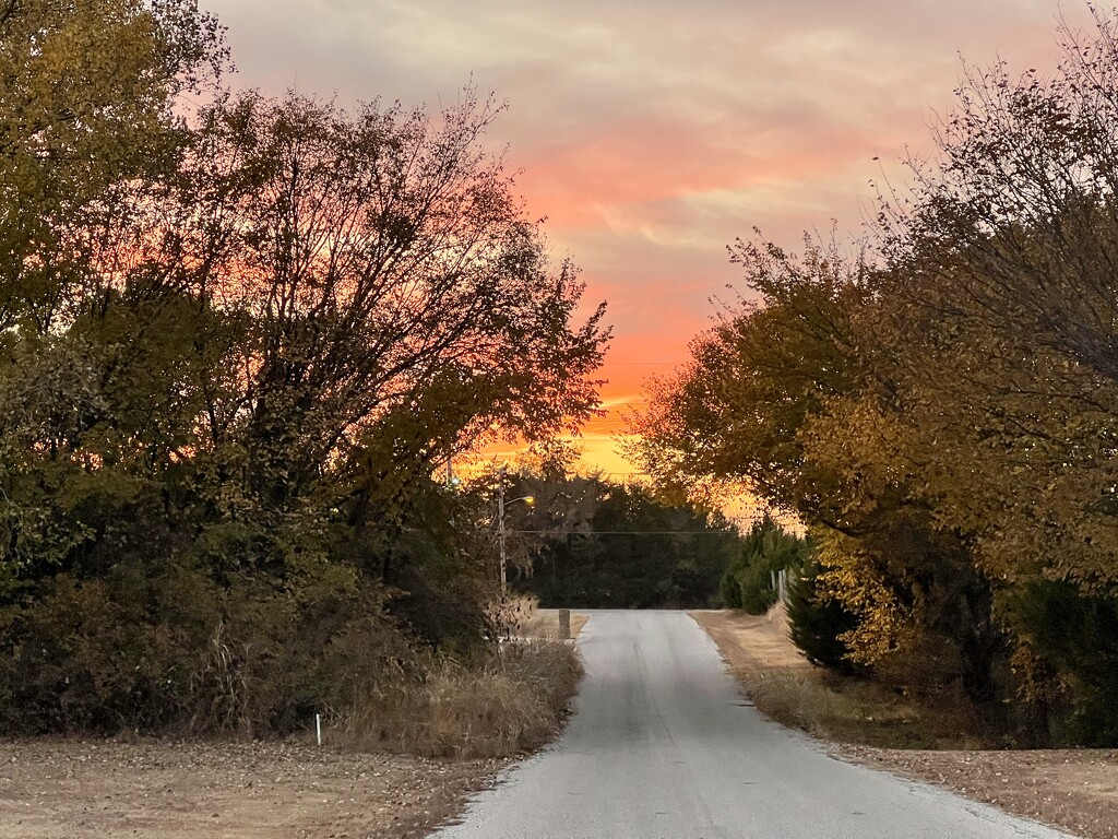 Fall Sunset by 2022julieg