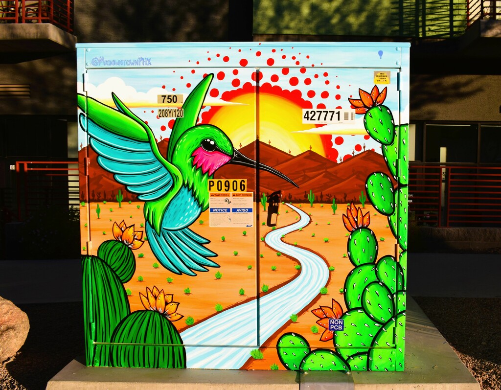 11 6 Utility Art Hummingbird by sandlily