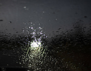 6th Nov 2023 - rain on the windshield 