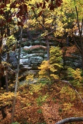 5th Oct 2023 - Fall Colors Around A Sandstone Cliff