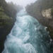 Huka Falls in the mist by dkbarnett