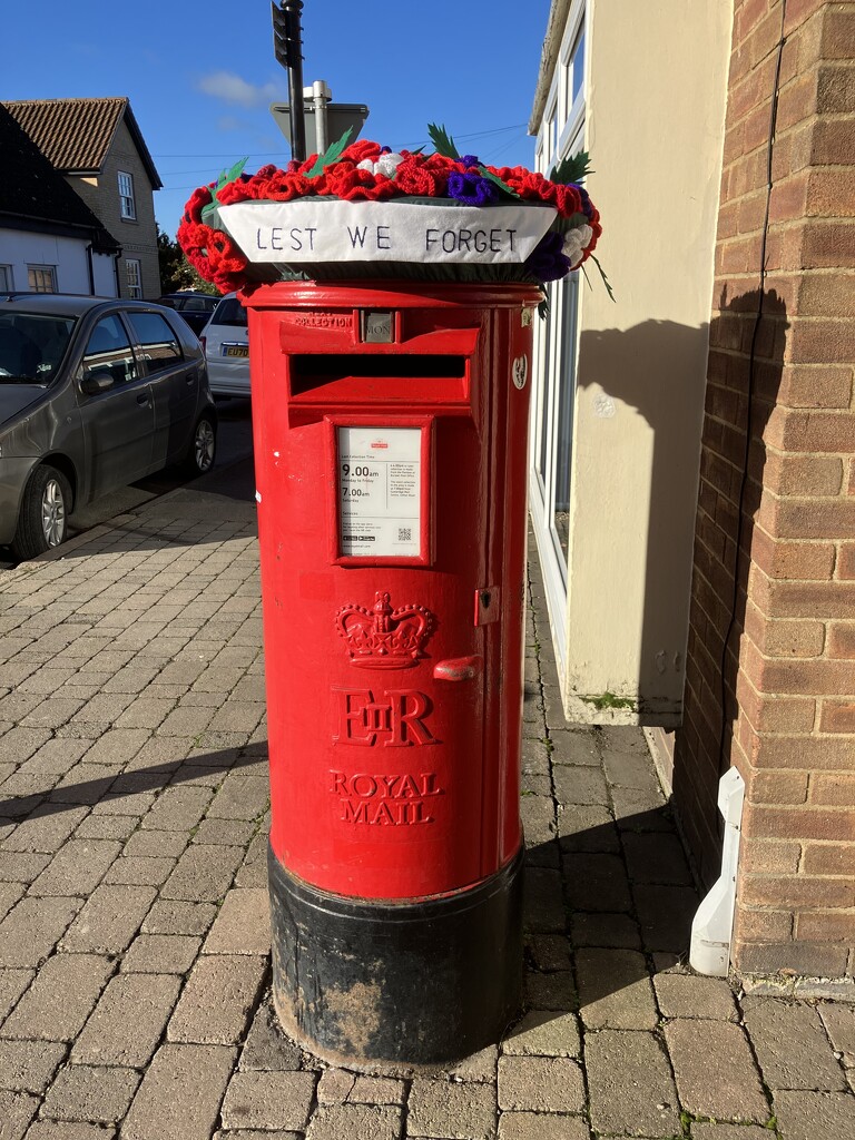 Remembrance Post Box by foxes37