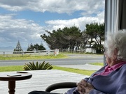 13th Nov 2023 - My mum 95 enjoying the view at Tokerau 