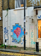 12th Nov 2023 - Pink heart on a wall. 