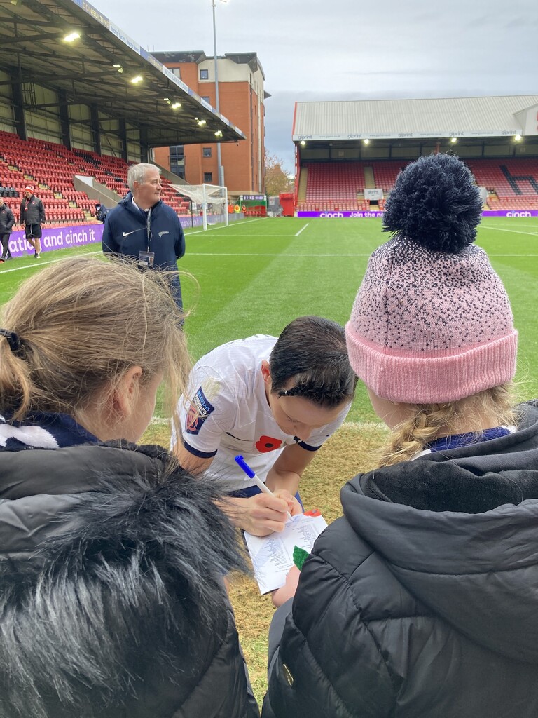 Post-Match Autographs by elainepenney