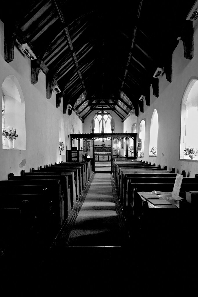 Interior of St. Mary the Virgin, Burgh St. Peter, Norfolk. by allsop